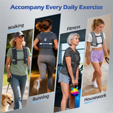 Sportneer Adjustable Weighted Vest for Women – 2.7–4.5kg / 4.5–8.16kg Walking & Training Vest with Adjustable Weight Packs