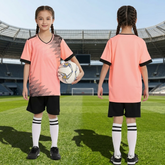 Boys & Girls Sport Shorts Set – Kids Soccer Uniform Jersey Kit | Football Training Suit | School PE Mesh Tracksuit (Ages 4–13)