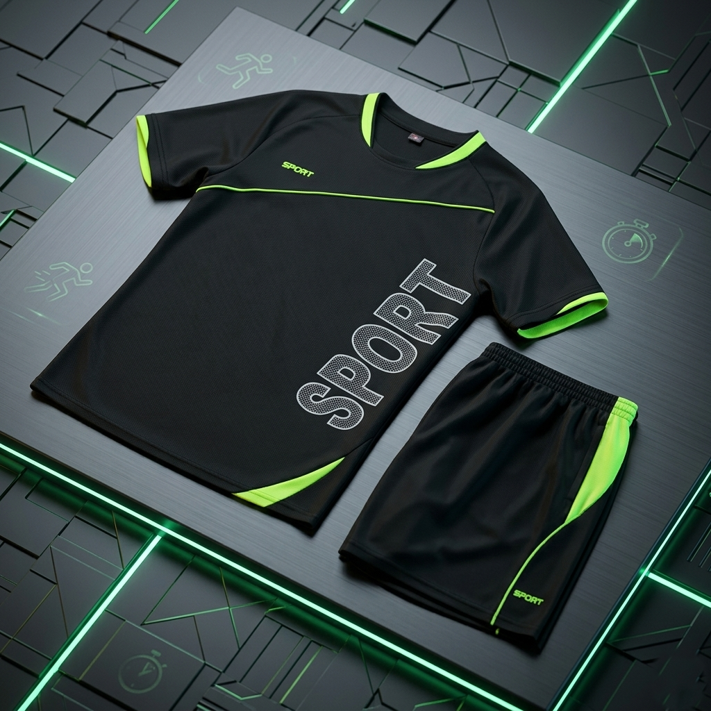 Kids Sport Shorts Set – Boys Football Training Kit