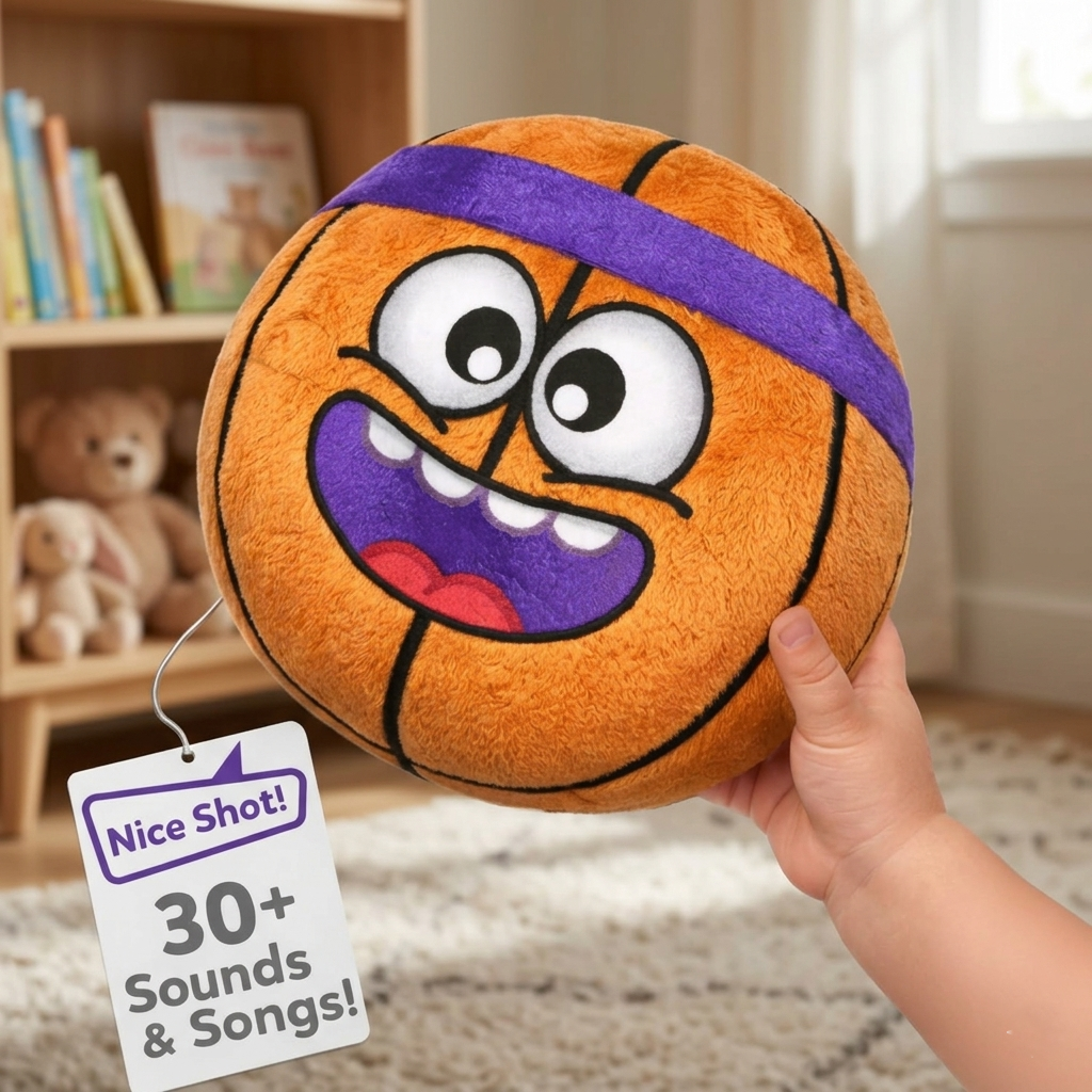 Move2Play Interactive Baby Ball with Music & Sound Effects – Fun Sensory Toddler Toy for Boys & Girls Ages 1–3+