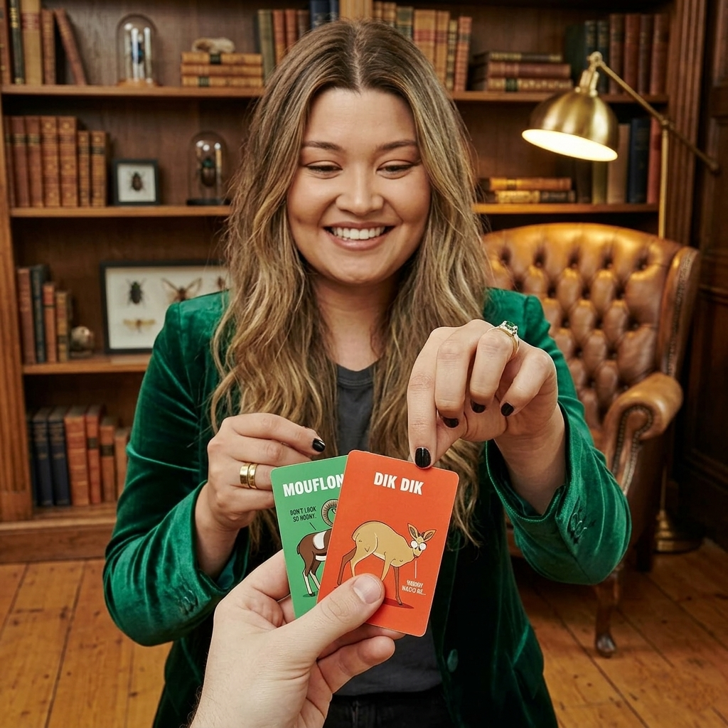 Don’t Be A Deer Deer Card Game by Ginger Fox – Hilarious Nature-Themed Party Game for Adults